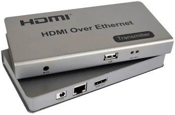 Комплект HDMI-USB Активный приемник/передатчик HDMI-USB +IR по RJ45 до 120 м 99-00006080 фото