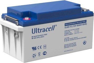Ultracell UL65-12 65А&bull;ч 12В Свинцево-кислотна акумуляторна батарея 99-00022235 фото