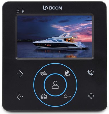 Видеодомофон 4" BCOM BD-480 Black 240550 фото