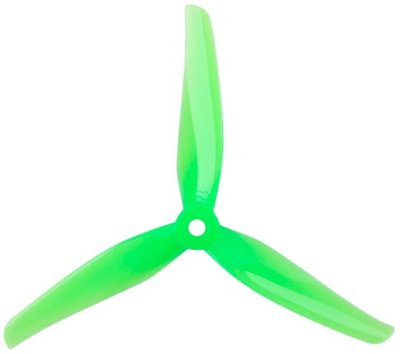 Пропелери iFlight Nazgul F5 Tri-blades Propellers (для фрістайлу) (2CW 2CCW) зелений 138924 фото