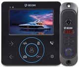 Комплект видеодомофона BCOM BD-480M Black Kit: видеодомофон 4" и видеопанель 240554 фото