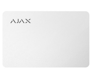 Ajax Pass white (10pcs) бесконтактная карта управления 24580 фото