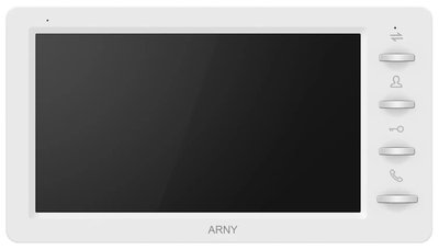 Відеодомофон 7" Arny AVD-708 (2Mpx) white з детектором руху і записом відео 270363 фото