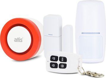 Комплект бездротової Wi-Fi сигналізації ATIS Kit 200T 114334 фото