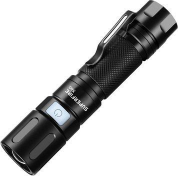 Ручний ліхтарик SUPERFIRE X60, що перезаряджається, з зумом, потужністю 15 Вт 302926 фото