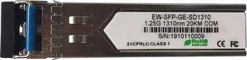 Ewind EW-SFP-GE-SD1310 155M, Single-mode Dual Fiber, 1310nm, 20km, LC connector Модуль SFP 99-00022219 фото
