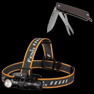 Fenix HM61R + Ruike S22 Фонарь налобный и складной нож 99-00011488 фото