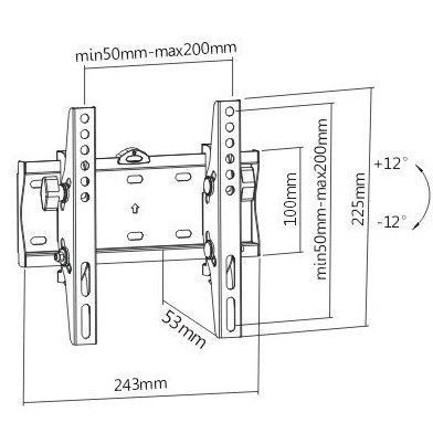 Кронштейн для телевизора Gembird WM-42T-02 23-42" 30 кг 99-00022263 фото