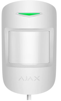 Ajax MotionProtect Fibra white Дротовий сповіщувач руху 29221 фото