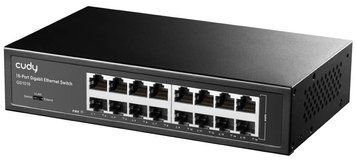 Коммутатор 16-портовий некерований Cudy GS1016 гигабитний 73-00528 фото