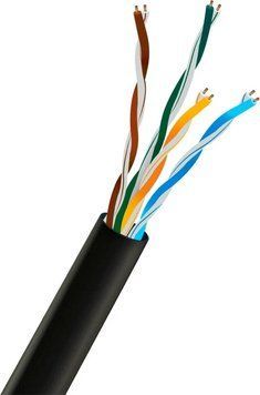 Кабель вита пара UTP CAT5E CU 0.51mm LDPE Outdoor Trinix 305m 33-00045 фото
