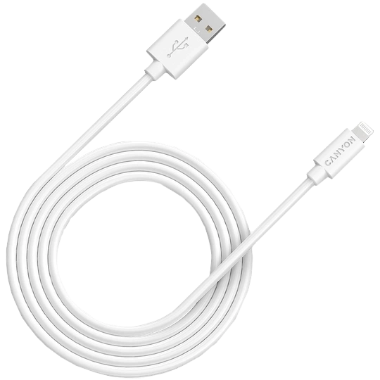 Кабель Lightning - USB 2м CANYON MFI-12 99-00020248 фото