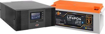 Комплект резервного питания LogicPower B1500 + литиевая (LiFePO4) батарея 2560Wh 36814 фото