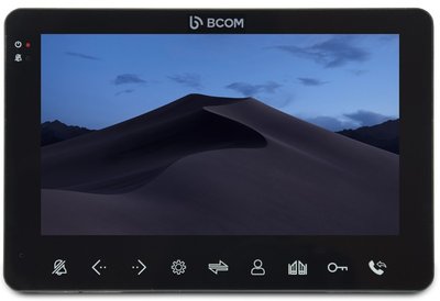 Видеодомофон 7" BCOM BD-780FHD Black с детектором движения и записью видео 240563 фото