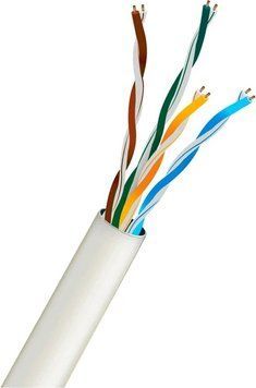 Кабель вита пара UTP CAT5E CU 0.51mm PVC Indoor Trinix 305m 33-00047 фото