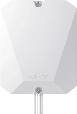 Проводная охранная централь Ajax Hub Hybrid (4G) white 99-00013694 фото