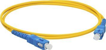 Оптический патчкорд SC/UPC-SC/UPC одномодовый с одним волокном 3.00 LSZH 1м. 266721 фото