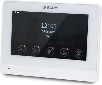 Wi-Fi відеодомофон 7 BCOM BD-760FHD/T White з підтримкою Tuya Smart 248877 фото