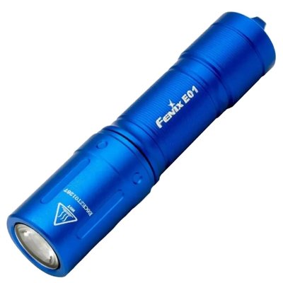 Fenix E01 V2.0 Ліхтар ручний блакитний 28317 фото