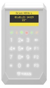 Tiras K-PAD OLED+ white Сенсорная OLED клавиатура Тирас 99-00009084 фото