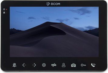 Відеодомофон 7 BCOM BD-780FHD Black з детектором руху і записом відео 240563 фото