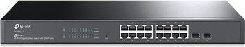 Коммутатор TP-LINK TL-SG2218 16x1GE 2xSFP L2 Smart Switch 19 1U. 158291 фото