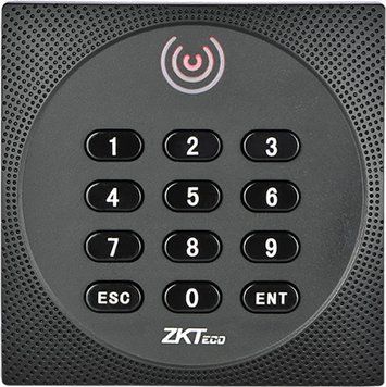 Зчитувач Mifare+EM з клавіатурою з підтримкою OSDP ZKTeco KR614-OSDP вологозахищений 293689 фото