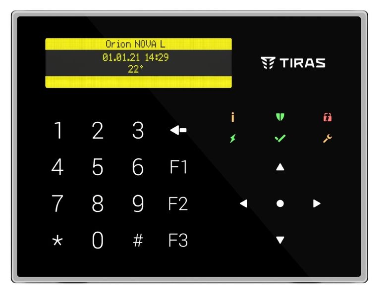 Tiras K- GLCD (black) Клавіатура Тірас 24867 фото