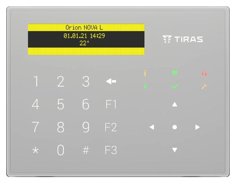 Tiras K- GLCD (white) Клавіатура Тірас 24868 фото