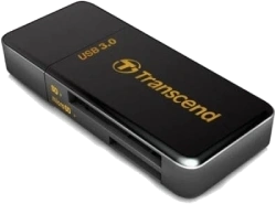 Считыватель Transcend USB 3 1 Gen 1 microSD/SD Black 99-00016434 фото
