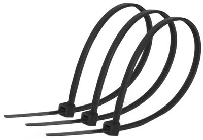 Стяжка Ziplex кабельна 3х100 чорна (100шт) 26032 фото