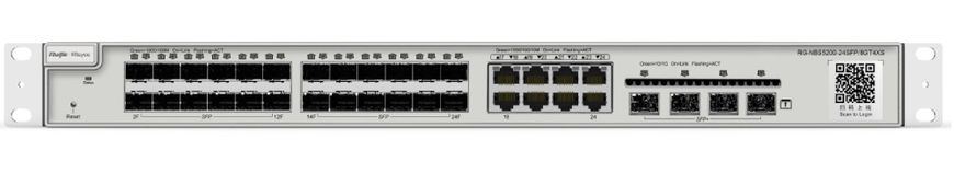 Ruijie Reyee RG-NBS5200-24SFP/8GT4XS 24-портовий гігабітний L3 керований комутатор 29604 фото