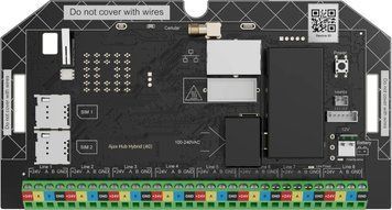 Ajax Superior Hub Hybrid (4G) (without casing) Охоронна централь 99-10025188 фото
