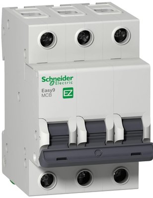 Schneider Electric EZ9F34363 Easy9, 63A C Автоматичний вимикач 29179 фото