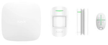 Ajax StarterKit Plus (8EU) UA white комплект охранной сигнализации 99-00006341 фото