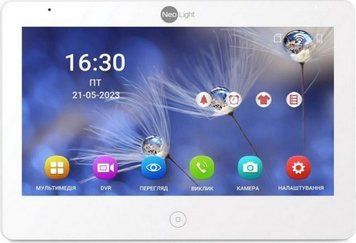 Комплект Neolight NeoKIT IP Pro WF 10: IP відеодомофон 10.1 з Wi-Fi та 2 Мп IP відеопанель 301778 фото