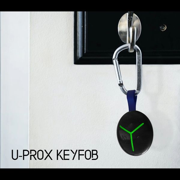 U-Prox Keyfob Black Брелок керування режимами охорони 29669 фото