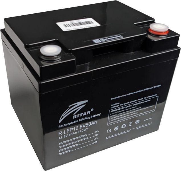 Ritar R-LFP12.8V50AH Аккумуляторная батарея 99-00023433 фото