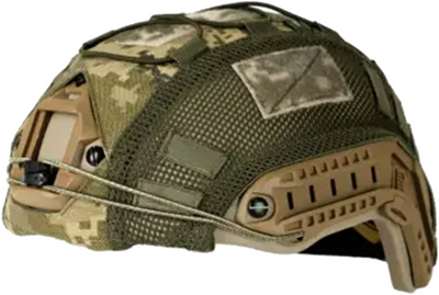 Чехол для шлема комбинированный (ткань+сетка) MM14 укр.пиксепь, размер L TOR-D 99-00018189 фото