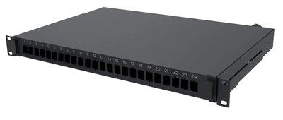 CommScope NETCONNECT Патч панель LC до 24 х LC-LC Duplex (без адаптеров) ММ и SM 26542 фото