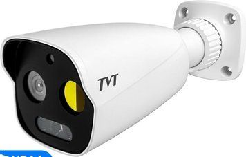 Тепловизийна IP-видеокамера TVT TD-5422E1-VT(7/PE) Thermal 256x192 f=7mm Optical 5Mp f=8mm 77-00315 фото