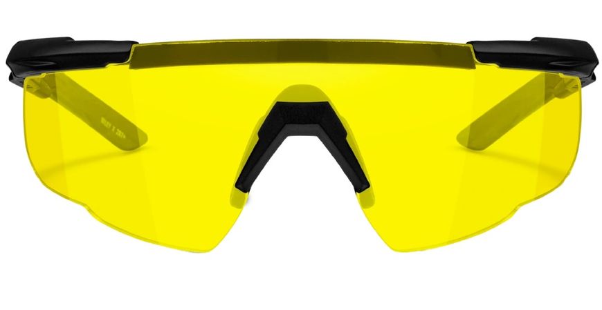 Wiley X SABER ADVANCED жовті лінзи Захисні балістичні окуляри 27732 фото
