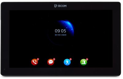 Відеодомофон 10" BCOM BD-1070FHD/T Black з підтримкою Tuya Smart 240548 фото