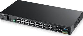 Коммутатор ZyXEL MGS3520-28-L2 гигабитный 28-портовый с функцией заряда АКБ. 270125 фото