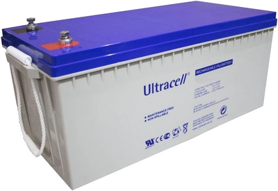 Аккумуляторная батарея Ultracell UCG200-12 GEL 12 V 200 Ah 99-00020201 фото