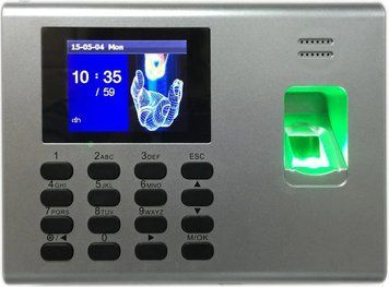 Біометричний термінал ZKTeco K40 [ID] [FP] [backup battery] зі зчитувачем відбитка пальця, карток EM-Marine та вбудованим акумулятором 301252 фото