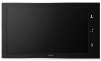 Видеодомофон 10" Arny AVD-1030 (2Mpx) PiP black IPS с детектором движения и записью видео 270359 фото