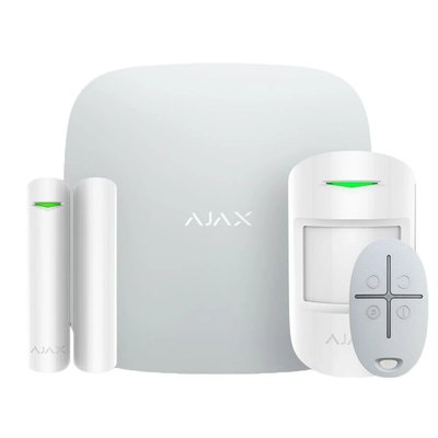 Ajax StarterKit 2 (8EU) white Комплект охоронної сигналізації 25457 фото