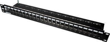Патч-панель 24 порти Keystone NVC-P-05/24 19" 1U неекранована 73-00146 фото