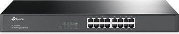 Коммутатор TP-Link TL-SG1016 16-портовый гигабитный неуправляемый. 144805 фото